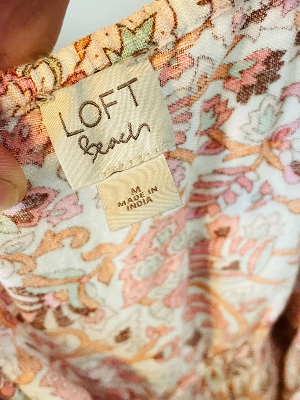 LOFT Beach Linen Blend Romper - Picture 5 of 6